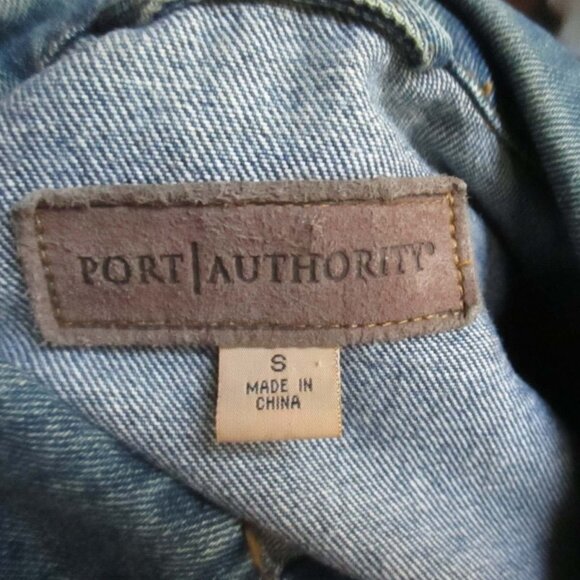 Mens Denim Trucker Jacket Small ACHA Championships Hockey Toyota Of Killen - Picture 7 of 7